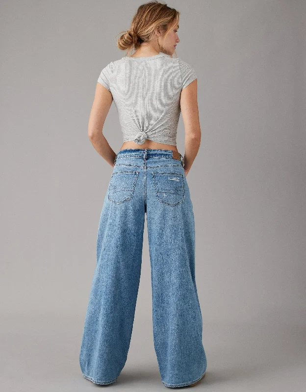 AE Dreamy Drape Baggy Ultra Wide-Leg Super High-Waisted Jean