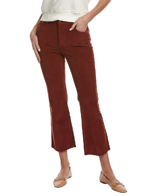 DL1961 Bridget Paprika Corduroy Cropped Bootcut Jean