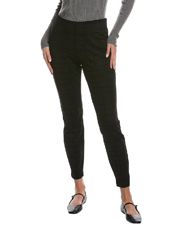 Nanette Nanette Lepore Judy Flocked Plaid Pant