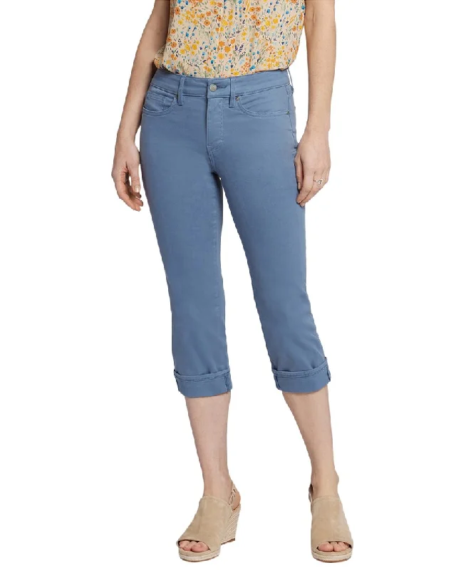 NYDJ Marilyn Blue Stone Crop Leg Jean