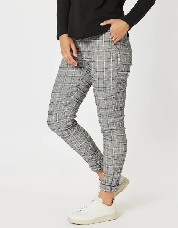 Crystal Check Jogger Pant