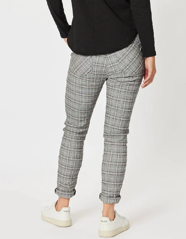 Crystal Check Jogger Pant