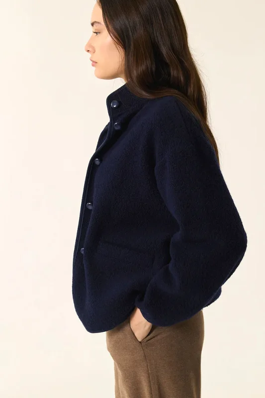 Des Petits Hauts Zlavina Navy Jacket