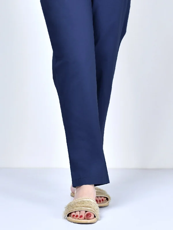 Pocketed Trouser-Dark Blue