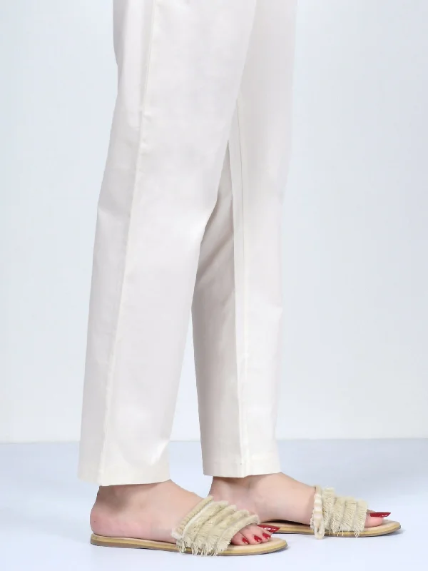 Pocketed Trouser-Cream