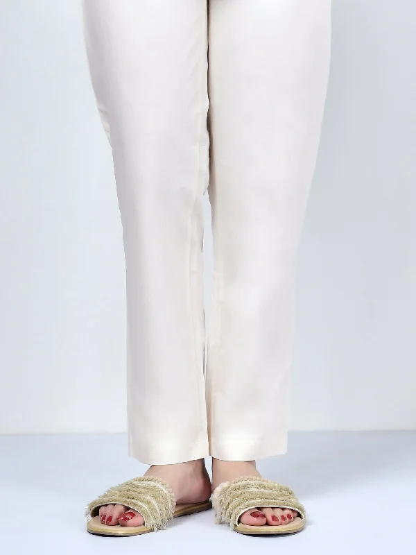 Pocketed Trouser-Cream