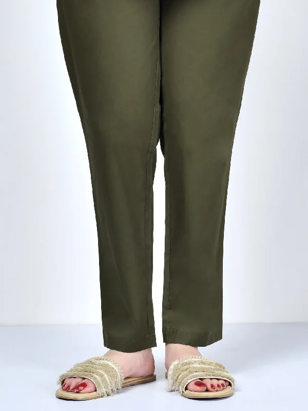 Pocketed Trouser-Dark Green