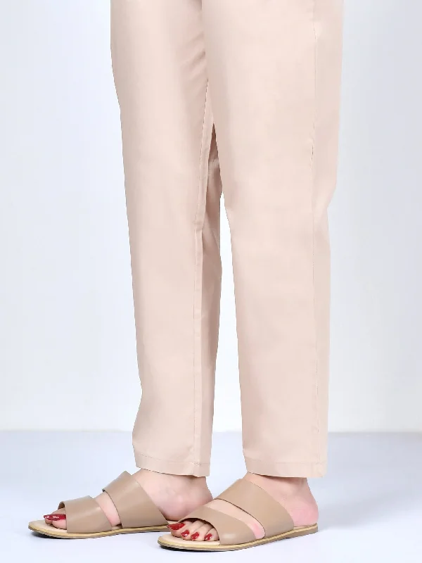 Pocketed Trouser-Light Beige