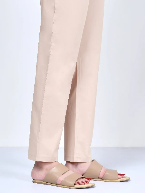 Pocketed Trouser-Light Beige