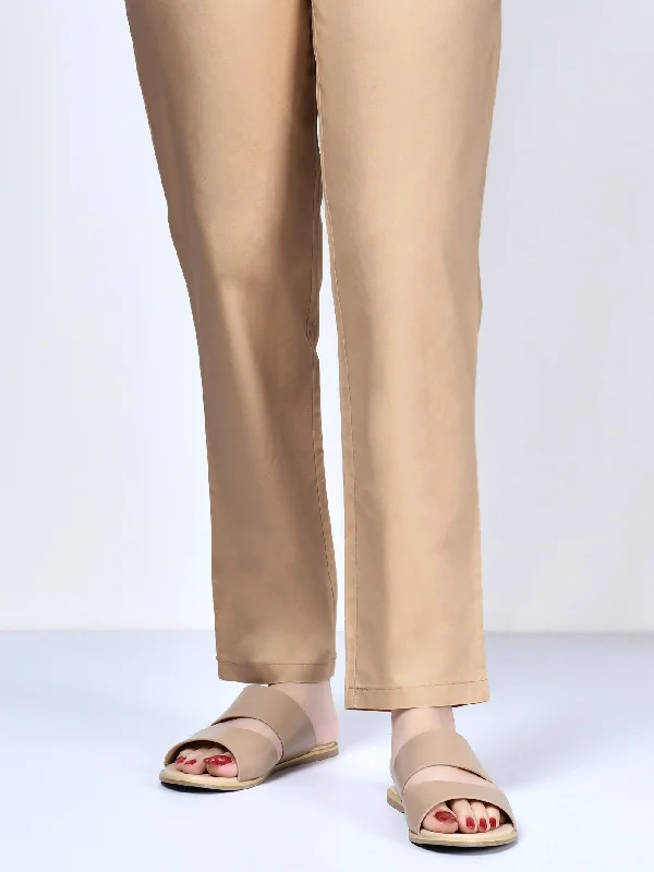 Pocketed Trouser-Light Brown