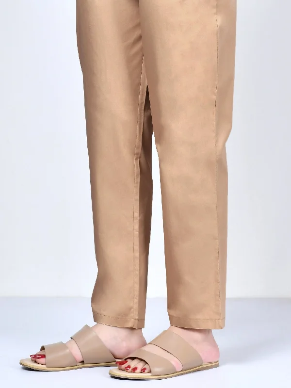 Pocketed Trouser-Light Brown