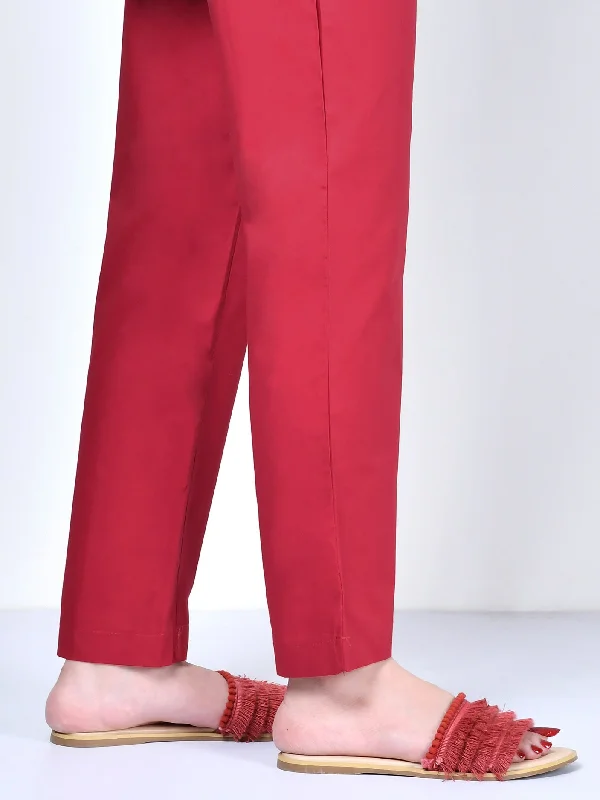 Pocketed Trouser-Red