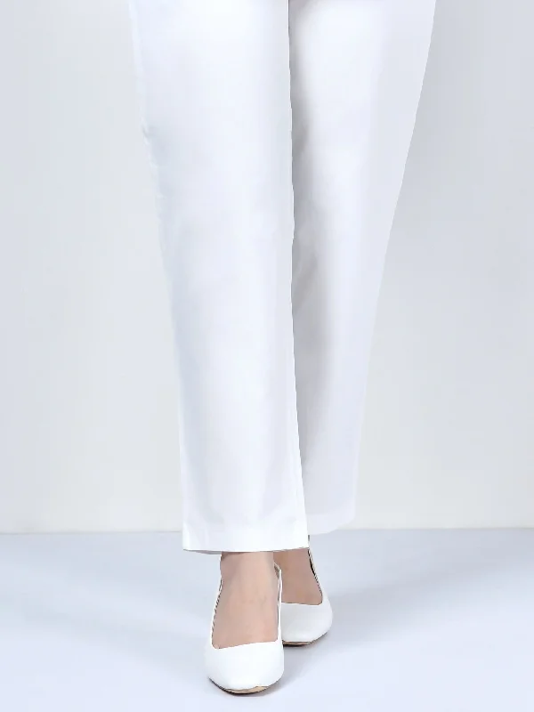 Pocketed Trouser-White