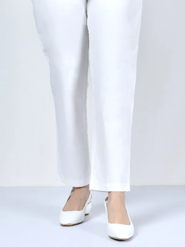 Pocketed Trouser-White