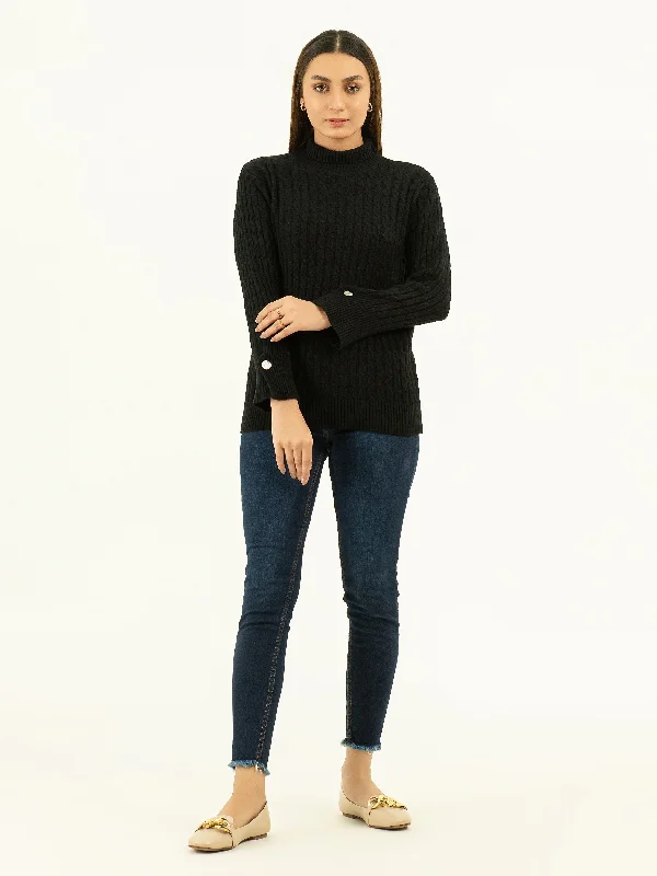 Classic High Neck Sweater