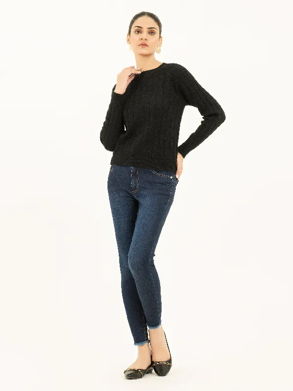 Ribbed Knit Sweater