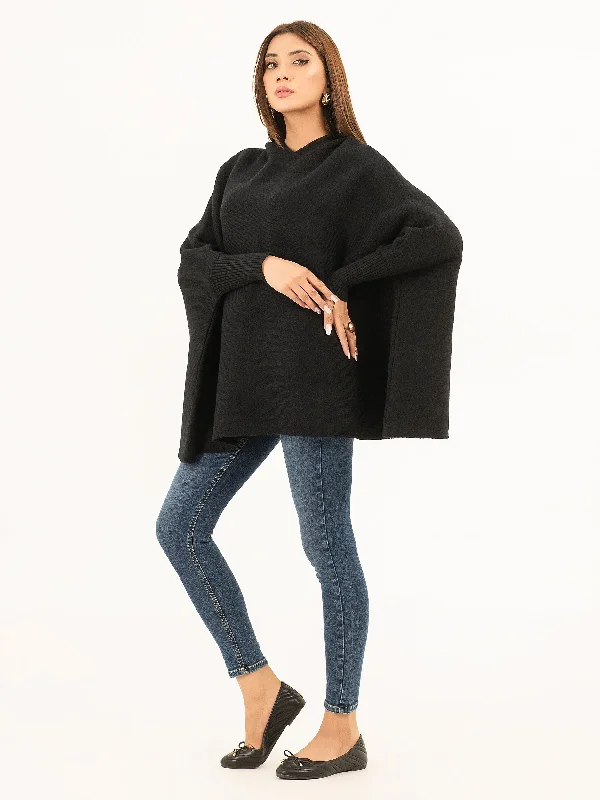 Hooded Batwing Sweater