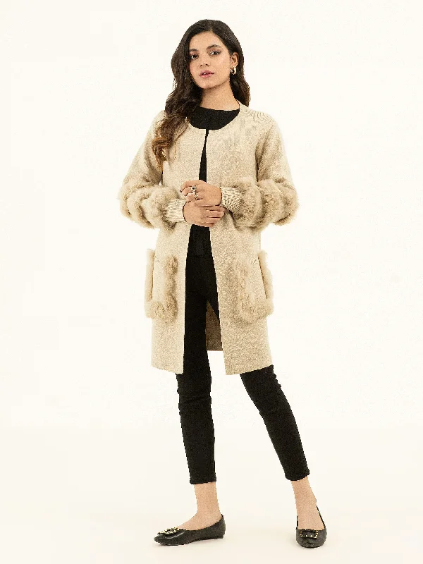 Fur Cardigan