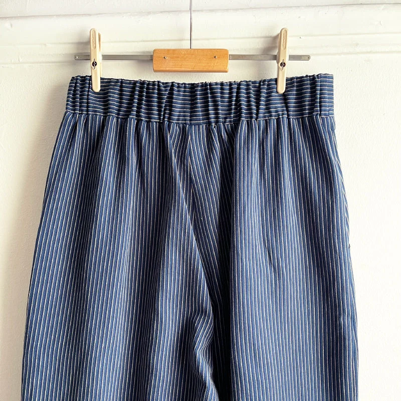 Jants Pants Pin Stripe Navy Cotton