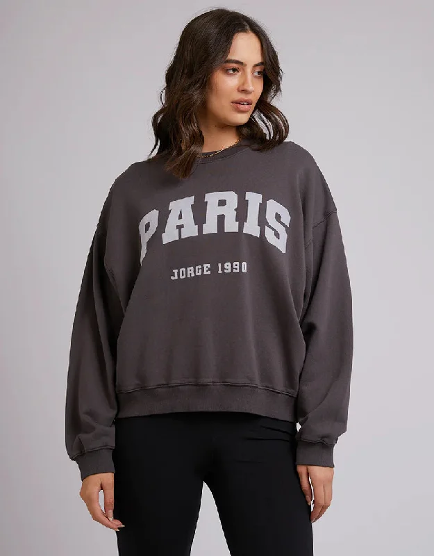 JORGE PARIS CREW WASHED BLACK