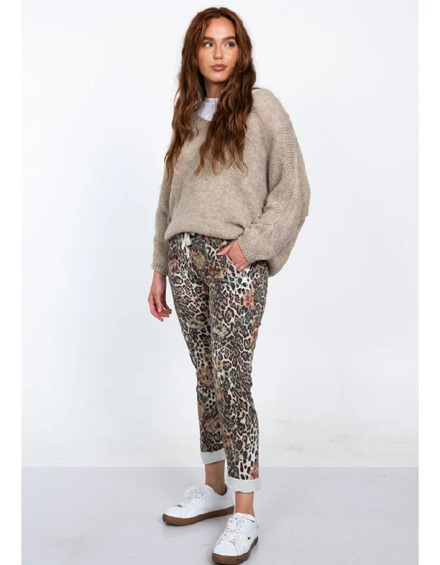 Leopard Print Pant