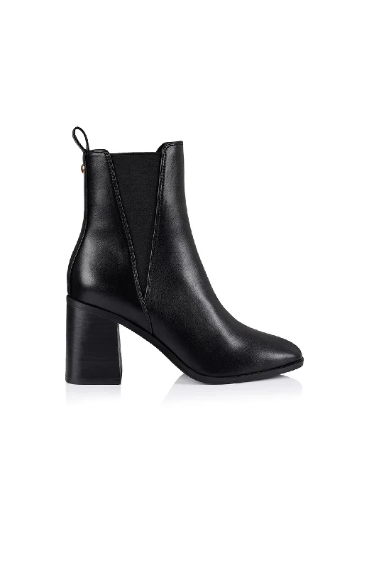 Liana Boot Black Smooth