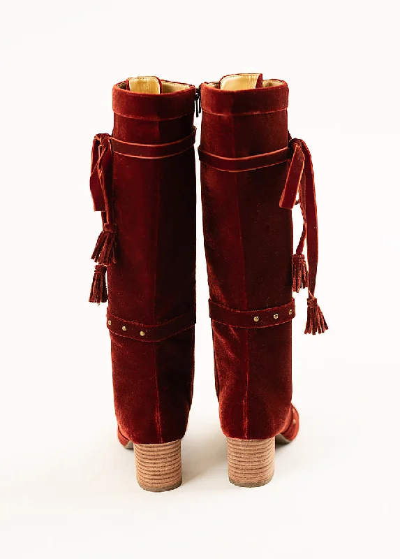 Marita Tall Boot in Brick