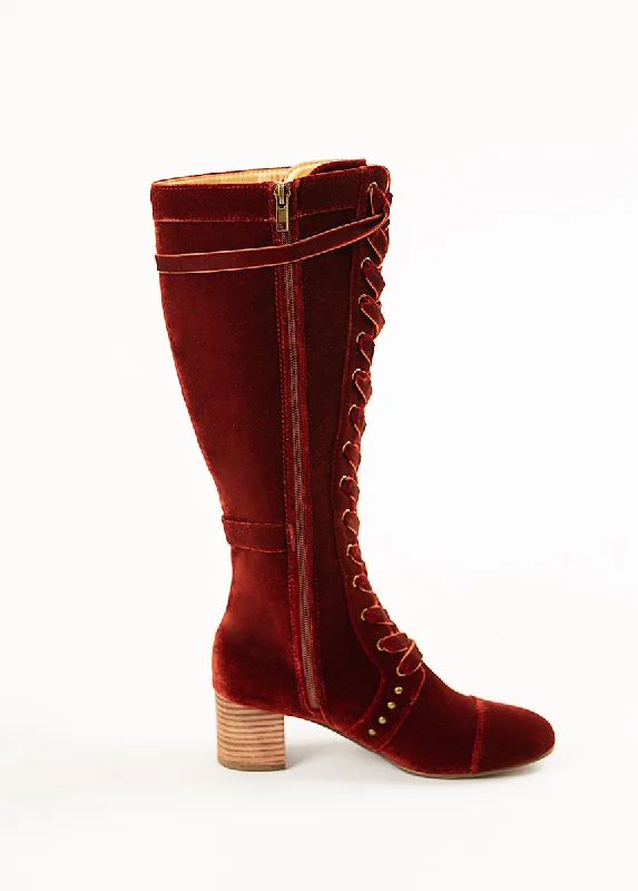 Marita Tall Boot in Brick