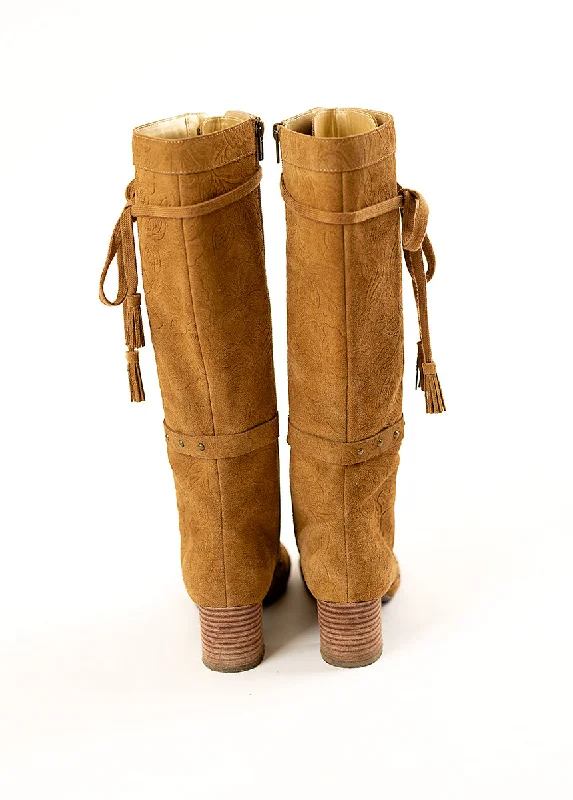 Marita Tall Boot in Pecan