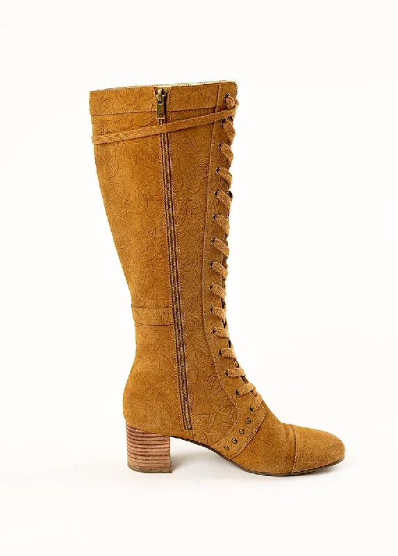 Marita Tall Boot in Pecan