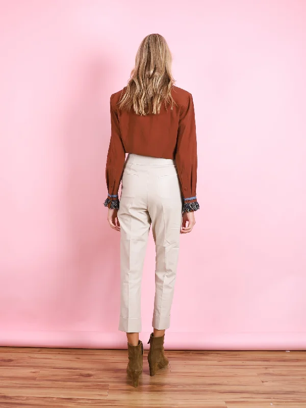 Moad Pant in Cream