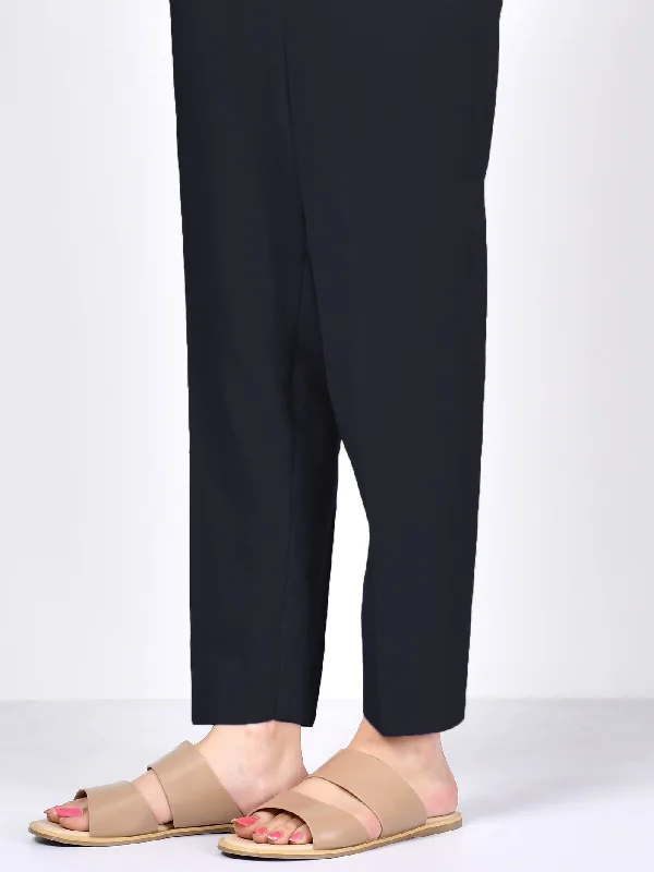 Straight Trouser-Black