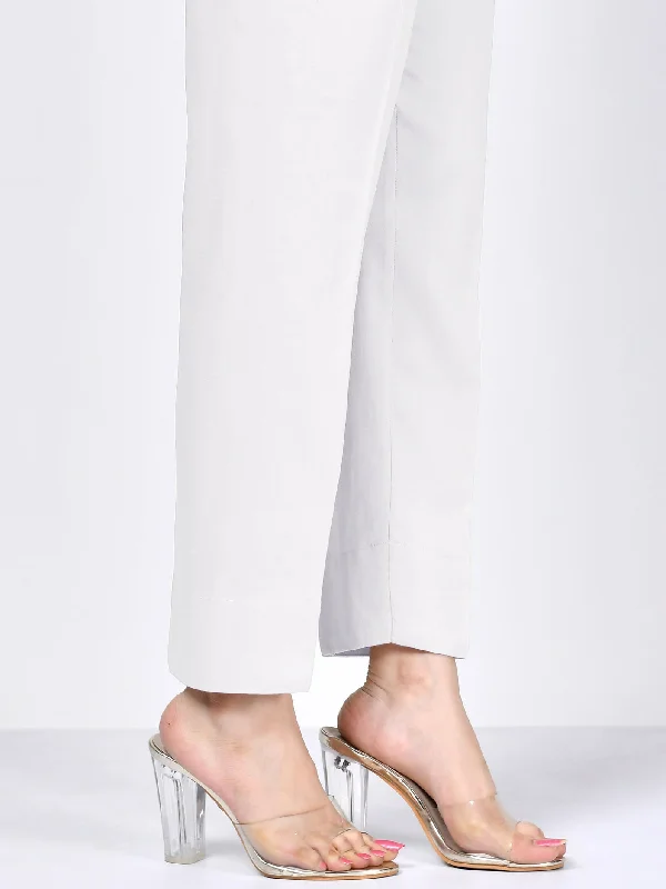 Straight Trouser-Off White