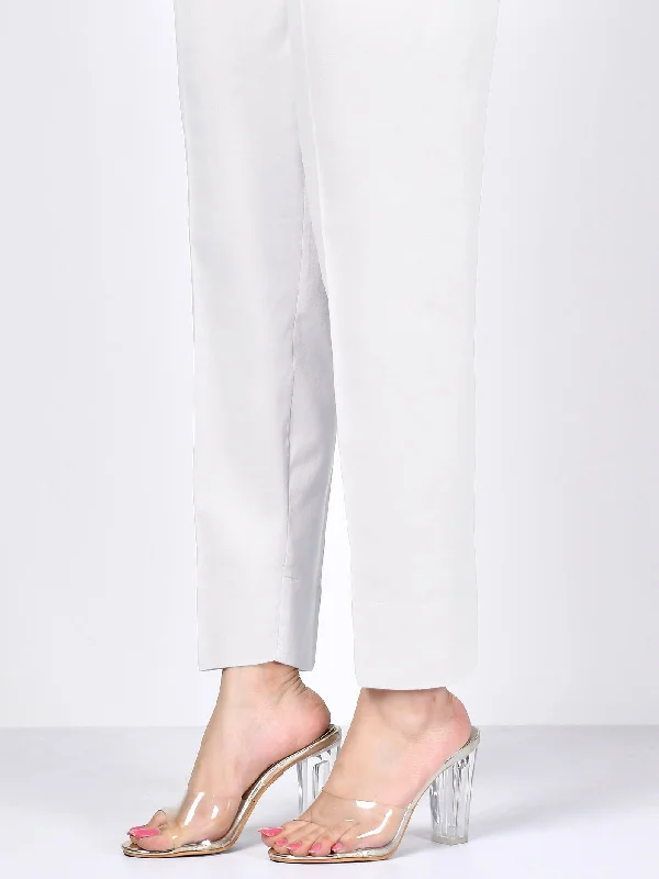 Straight Trouser-Off White