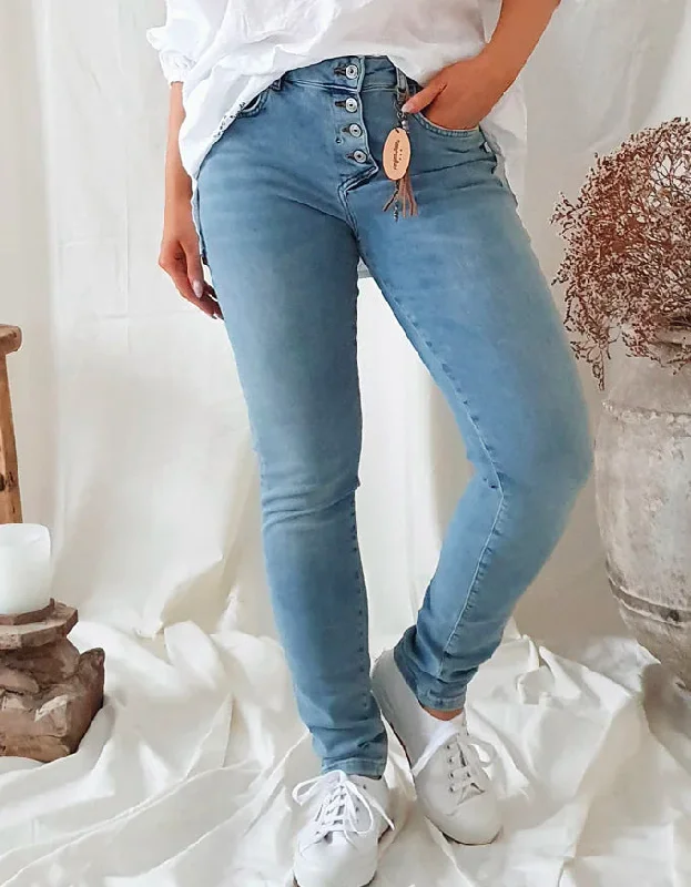 Perfect Casual Boyfit Jean Light Blue