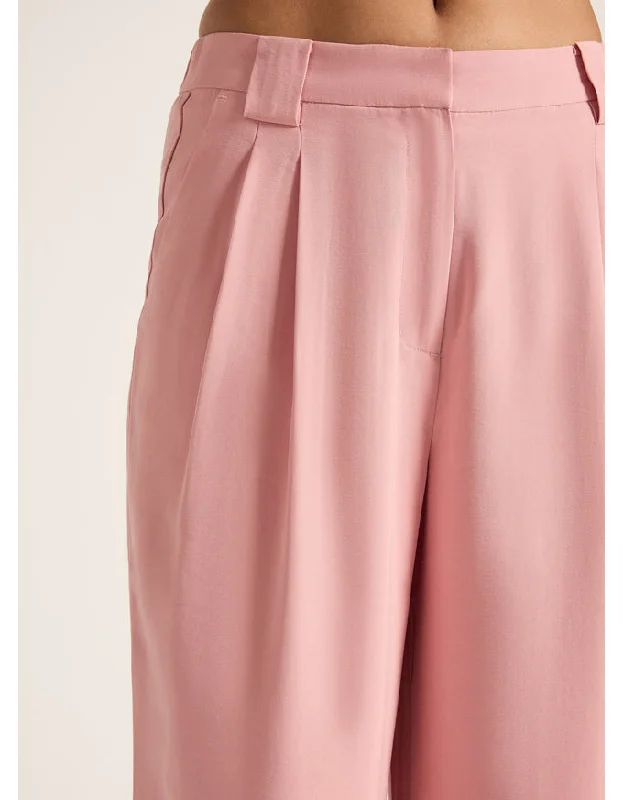 Petra Tailored Pant Peony Pink