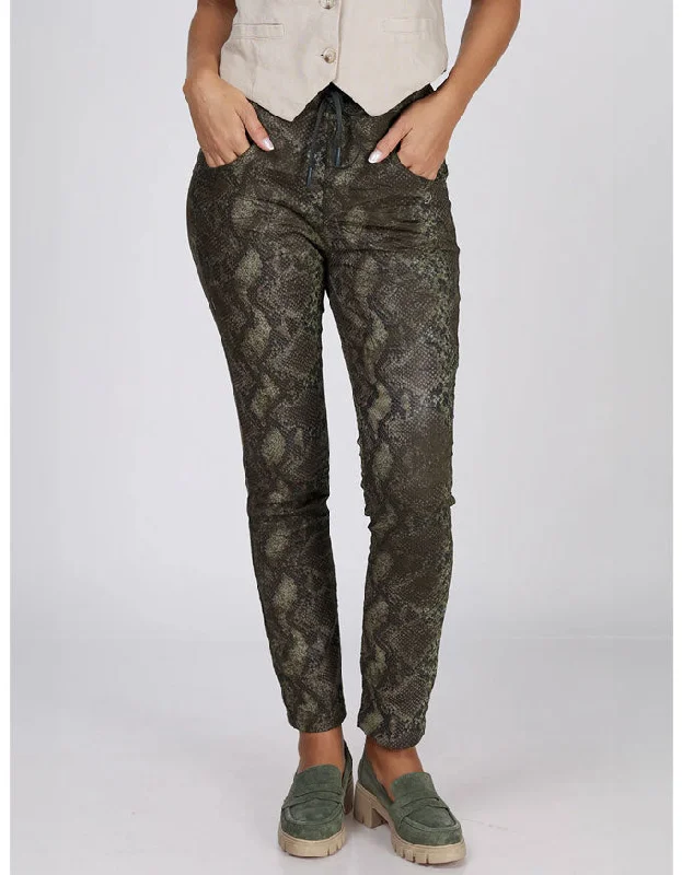 Peyton Olive Boyfriend Pant