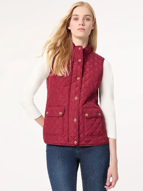 Quilted Puffer Vest