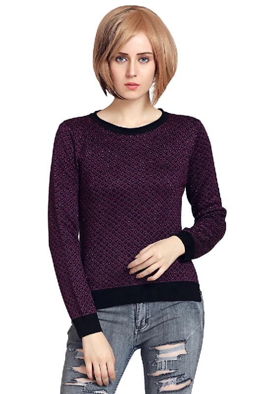 Self Designed Round Neck Jumper