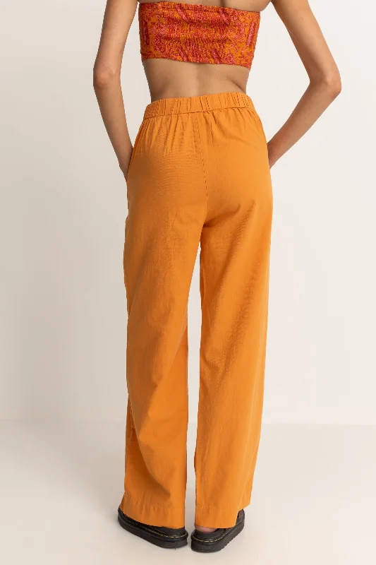 Solstice Wide Leg Pant Orange