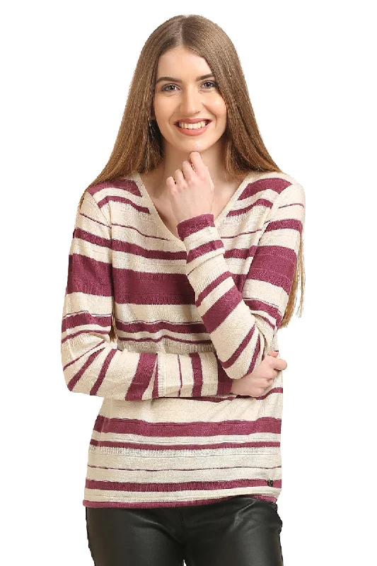 Striped Full Sleeve Pullover