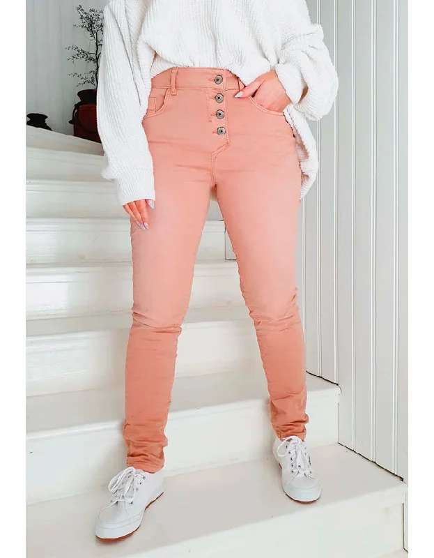 Super Comfy Jeans Blush Pink