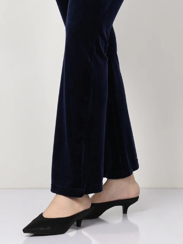 Velvet Trouser - Blue