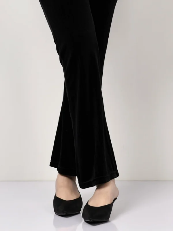 Velvet Trouser - Black