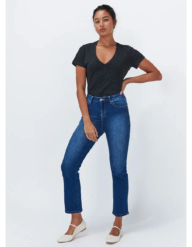 Vacay Hemmed Jean Cali Wash