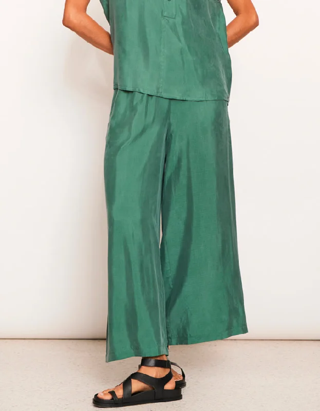 Vault Cupro Pant Green