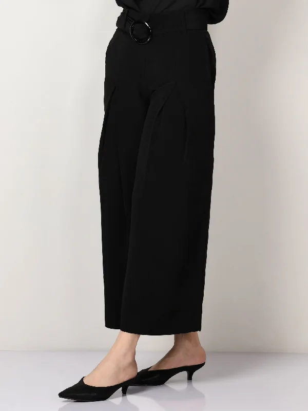 Wide Pants - Black