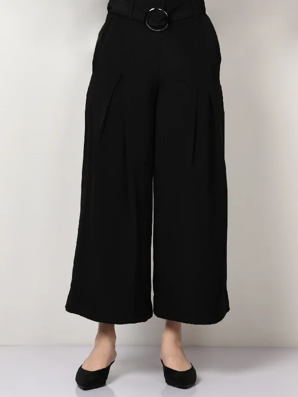 Wide Pants - Black