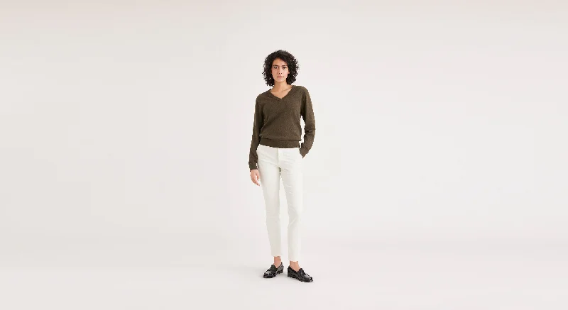 Women's Skinny Fit Chino Pants