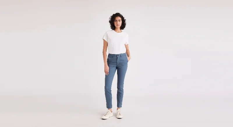 Women's Skinny Fit Chino Pants